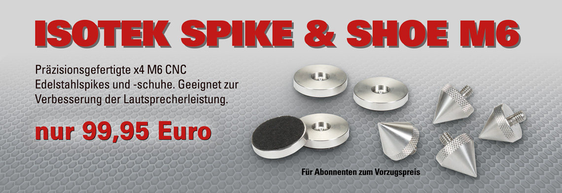 IsoTek Spike & Shoe M6
